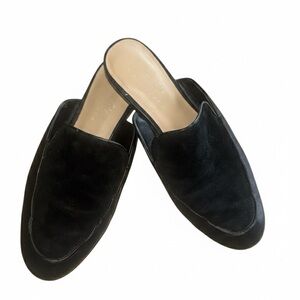 Lord & Taylor Women's Black Slip-On Loafers